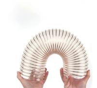 AMZBNEIDI Conductos Flexibles, Duct Hose Extension Kit 1M 0.63mm Thickness Inner Diameter 25-50mm PU Tube For AC(Inner Diameter 40mm)