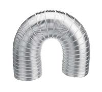 AMZBNEIDI Conductos Flexibles, Duct Hose Extension Kit Silver 4/5 Inch Diameter 1m/1.5m Length(125mm(5inch),1.5m)