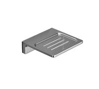 AMZBNEIDI jabonera de Pared, Jabonera de Cobre Moderna y Minimalista, Bandeja Protectora for Esponja de Pared.(Chrome)