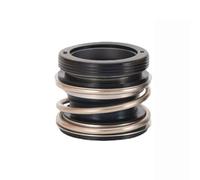 AMZBNEIDI Kit de Sello mecánico, Cubierta de Piscina de Repuesto de Sello de Eje, Serie MB1 MG1/109 Sello de Eje mecánico Resorte único for Bomba de Agua(Dark Black,17mm)