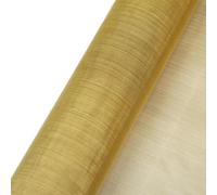 AMZBNEIDI Pantalla de Malla de Alambre Tejido, Brass Wire Mesh Roll 100-500 Mesh for Rodent Control Garden Protection and EM Shielding(500mesh 1x1m)