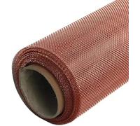 AMZBNEIDI Pantalla de Malla de Alambre Tejido, Copper Woven Mesh Roll 100-500 Mesh For Rodent Control Garden Filtration EM Shielding(200mesh 1x1m)