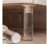 AMZBNEIDI Patas de acrílico para sofás, Acrylic Furniture Replacement Legs Clear 10-30cm Pack of 4(25cm)