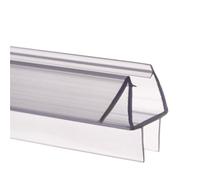 AMZBNEIDI Sello para Puerta de Ducha, Tira de Sellado Transparente for mampara de Ducha, 8 Uds., 4m, 4-12mm, for Deflector de Agua de Puerta de Vidrio(C-10mm)