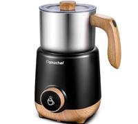 AMZCHEF 8-IN-1 Espumador de Leche Electrico 550 W | 600ml Calentador de Leche para Espumar Leche Caliente y Fría, Leche Caliente, Leche con Chocolate, Comida para Bebé a Base de Leche | Blanco
