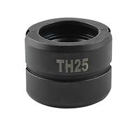 AMZCNC TH25 Alicates con mandíbula de contorno, inserto de mandíbula de 25 mm, prensa hidráulica, para prensa manual, mandíbula intercambiable, accesorios de tubería compuestos, mandíbulas de prensa