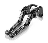 AMZCO Maneta De Freno Y Embrague Extensible Y Ajustable para Motocicleta para BM&W C650 Sport C650SPORT 2015-2017(M)