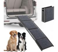 AMZFRRSM 180 cm Rampa Plegable Perros para Alfa Romeo Giulia Mito Stelvio | Rampa para Perros Rampa Plegable Perros de 4 Tramos Antideslizante Perros de Tamaño Grande Portátil Resistente Maletero