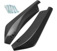 AMZFRRSM Alerón Lateral para Ford Mustang GTD 2025 | Protectores de Esquina para Paragolpes Trasero Efecto Fibra de Carbono Aletas Difusor Spoiler Trasero Accesorio Tuning Coche