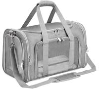 AMZFRRSM Bolsa Transporte Animal para Renault Trafic III 1981-2025 | Bolsa Transporte Perro Viaje Gato Transportín Blando Plegable para Gatos y Perros Pequeños Viaje Transpirable de Malla