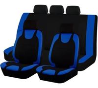 AMZFRRSM Funda De Asiento para Alfa Romeo Giulia Mito Stelvio | Fundas de Asiento de Coche Universales Juego Completo 9 Piezas Protectores para Asientos Delanteros y Banco Trasero Dividido