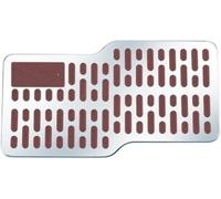 AMZFRRSM Placa TalóN Alfombrilla Coche para Ford Mustang GTD 2025 | Alfombrillas Y Protectores De TalóN Para El Coche Placa Antidesgaste Universal Para Alfombrillas De Coche Placa Protectora