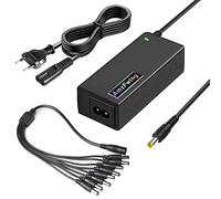 Amzfwing 12v CCTV Ballast Cámara de Seguridad, DC 12 voltios 5a AC CCTV Adaptador de alimentación DVR Sistema de vigilancia Samsung q-See Night Owl Swann annke Cámaras.