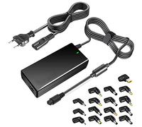 AmzFwing Cargador Universal para Portátil de 90W, Adaptador de Alimentación de CA de 15V 18V 19V 20V con Puntas múltiples para Acer ASUS HP Toshiba DELL Lenovo Sony Gateway Notebook.