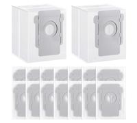 AMZJMT Paquete de 16 bolsas de aspiradora para iRobot Roomba i7/i7+/i3+/i3/i4+/i6+/i6 Plus/i8 18+/j7/j7+/s9/s9+ Plus