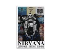 AMZKKADL Nirvana - Póster de Kurt Cobain de la banda de Nirvana, 40 x 60 cm