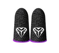 AMZLORD BAG1 par de fundas de dedo PUBG para teléfono móvil para juegos, guantes transpirables antideslizantes para la punta de los dedos para juegos, mangas para el pulgar para juegos móviles,