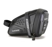 AMZLORD Bolsa para asiento trasero de 1L, bolsa para asiento de bicicleta de gran capacidad, paquete de bolsillo para bicicleta, bolsa reflectante para sillín de bicicleta para bicicletas de