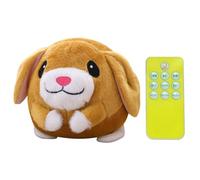 AMZLORD Cerdo de Dibujos Animados Juguete de Peluche para Mascotas en Movimiento Activo USB Recargable Hablando en Movimiento Pelota para Perros Juguete para Mascotas Bolas Que Rebotan para