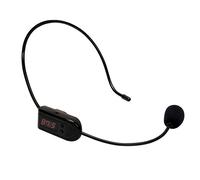 AMZLORD FM Microfono de micrófono inalámbrico Mic Radio Mic 87 MHz-108MHz Amplificador de Voz Digital Tube Problora Micrófono Multicanal para Hablar Instructor de guía turístico de enseñanza