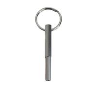 AMZLORD Llave para máquina de café Tornillos de Cabeza Ovalada de Seguridad Abierta Herramienta de Tornillo Especial portátil Acero Inoxidable Resistente a la corrosión para AEG Orchestro Si