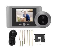 AMZLORD Mini Peephole Smart Wireless Wireless Viser Camera Pir Detección de Movimiento Smart Peephole Video IR Visión Nocturna Puerta Frontal Cámara de Mirilla 2.8 Pulgadas