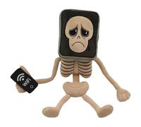 AMZLORD Muñeco de Peluche 'Robar un Cerebro', Figura de Felpa Creativa y Adorable for niños y Adultos, Peluche Suave con Motivo de Calavera, coleccionista, decoración for el hogar, Regalo para Fans