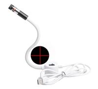 AMZLORD Posicionamiento Magnético para Quilt en Máquina de Coser, Guía de Visión Láser de Costura, Guía de Precisión sin Manos, Herramienta Asistencia Ajustable para Quilting - Retícula