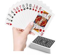 AMZSystems - Baraja de Cartas Poker Profesional Fabricadas en España Dorso Negro Resistentes y duraderas 54 Cartas por baraja 2 Joker Texas Holdem 100% Fabricadas EN ESPAÑA ads