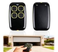 Amztour Mando a Distancia Universal Portal de 250 a 915 MHz Mando a Distancia 4 En 1 Rolling Código Universal con Batería Compatible con BFT MITTO/M/A/RCB,NICE ONE(ON)/(ON FM),ON ERA,INTI (Amarillo)