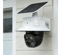 Amztour Protector de lluvia para cámara eufy Security SoloCam S340 Soporte de Cubierta para Lluvia Protección Solar Protege la Cámara del Polvo y Los Rayos UV