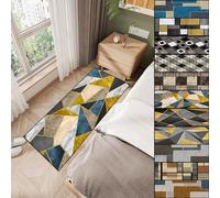 AMZYU Alfombra de Pasillo Larga 100 x 260 cm Antideslizante Lavable Alfombras Cocina Tejida Absorbente Distintos Diseños Decoración de Interiores para Salón, Dormitorio, Cocina, E