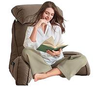 AMZZHAO Cojin Lumbar de Lectura Premium,Respaldo para Cama,Sofá,Suelo y Almohada Extra Viscoelástica,para Sentarse en la Cama Leer Juegos o Ver la Biblioteca de TV