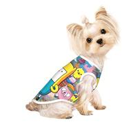 An Adventure Plan Pet - Camiseta transpirable sin mangas L para perros pequeños y gatos, suave, ligera y elegante