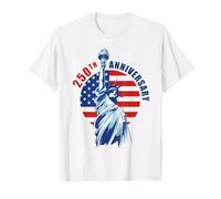 An Amazing 250 Years 1776-2026 Birthday American (White) Camiseta