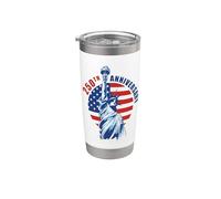 An Amazing 250 Years 1776-2026 Birthday American (White) Vaso térmico de acero inoxidable de doble pared