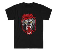 an American Werewolf in London Movie Men's Black T-Tshirts Camisetas y Tops Black(XX-Large)