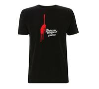 an American Werewolf in London T Tshirts Camisetas y Tops Horror Movie Poster Inspired Wolfman Wolf Black(XX-Large)
