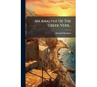 An Analysis Of The Greek Verb...