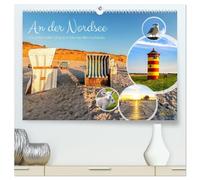 An der Nordsee, Urlaub im Norden Deutschlands (hochwertiger Premium Wandkalender 2026 DIN A2 quer), Kunstdruck in Hochglanz: Bezaubernde Lichtblicke der Nordseeregion