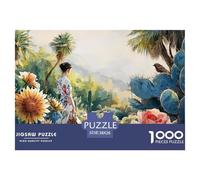 An Elegant Woman 1000 Stück Ökopapier Puzzle Kitten Stressabbau Kreatives Spiel Puzzles Als Geburtstagsgeschenke 38x26cm/1000pcs