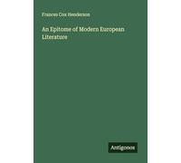 An Epitome of Modern European Literature