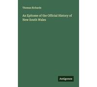 An Epitome of the Official History of New South Wales
