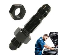 An Fittings, Aluminio Bulkhead Connector, Sturdy Resistant and Portable Lightweight Design for Repair Shops, Home Users, Garajes, Beginners, Performance Builds