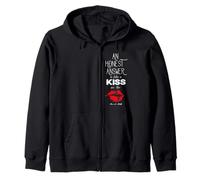 An Honest Answer is Like a Kiss on The Lips Proverbs 24-26 Sudadera con Capucha