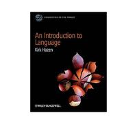 An Introduction To Language by Hazen & Kirk West Virginia University & USA Paperback Book