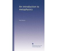 An introduction to metaphysics