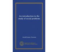 An introduction to the study of social problems