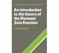An Introduction to the Theory of the Riemann Zeta-Function Paperback: 14 (Cambridge Studies in Advanced Mathematics, Series Number 14)