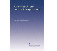 An introductory course in exposition